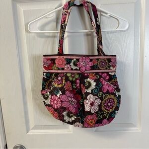 Vera Bradley Vibrant Floral Shoulder Bag